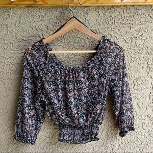 H&M sheer top